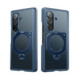 Mėlynas (Aramid) dėklas Samsung Galaxy Z Fold 8 Ultra telefonui "Supcase UB Aero Magsafe 2-Set"