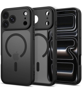 Matinis juodas dėklas Apple iPhone 17 Pro Max / 18 Pro Max telefonui "Tech-Protect BasicMag Magsafe"