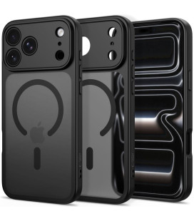 Matinis juodas dėklas Apple iPhone 17 Pro / 18 Pro telefonui "Tech-Protect BasicMag Magsafe"