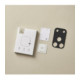 Juoda kameros apsauga Apple iPhone 18 Pro telefonui "Tech-Protect CamAlloy Fit+"