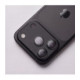 Juoda kameros apsauga Apple iPhone 18 Pro Max telefonui "Tech-Protect CamFull Fit+"