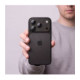 Juoda kameros apsauga Apple iPhone 18 Pro Max telefonui "Tech-Protect CamFull Fit+"