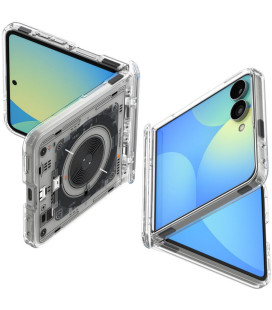Dėklas Samsung Galaxy Z Flip 8 telefonui "Spigen Ultra Hybrid Pro Magsafe Neo One"