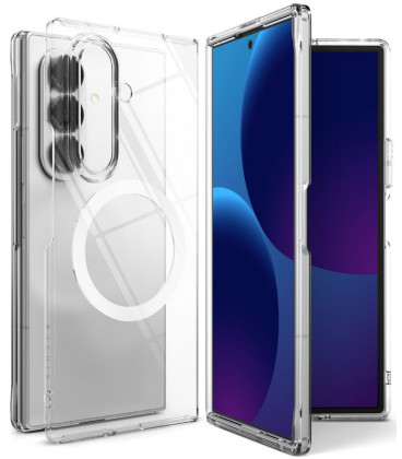 Skaidrus dėklas Samsung Galaxy Z Fold 8 Ultra telefonui "Ringke Slim Magnetic Magsafe"