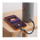 Pilkas audio adapteris USB-C - 3.5mm DAC "Tech-Protect Ultraboost"