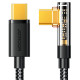 Juodas USB-C - USB-C L 100W 120cm laidas "Joyroom Gaming Cable S-CC100A6"