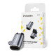 Pilkas USB-C - Garmin laikrodžių adapteris "Wozinsky WAYGS1"