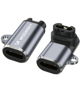 Pilkas USB-C - Garmin laikrodžių adapteris "Wozinsky WAYGS1"