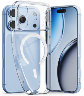 Skaidrus dėklas Apple iPhone 17 Pro / 18 Pro telefonui "Tech-Protect Flexair Magsafe"