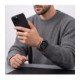 Žalia (Military) apyrankė Apple Watch 8 / 9 / 10 / 11 / SE / Ultra (44 / 45 / 46 / 49 mm) laikrodžiui "Tech-Protect Nylon Sport"