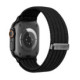 Juoda apyrankė Apple Watch 8 / 9 / 10 / 11 / SE / Ultra (44 / 45 / 46 / 49 mm) laikrodžiui "Tech-Protect Nylon Sport"