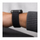 Juoda apyrankė Apple Watch 8 / 9 / 10 / 11 / SE / Ultra (44 / 45 / 46 / 49 mm) laikrodžiui "Tech-Protect Nylon Sport"