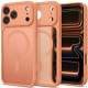 Matinis oranžinis dėklas Apple iPhone 17 Pro / 18 Pro telefonui "Tech-Protect BasicMag Magsafe"