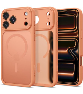 Matinis oranžinis dėklas Apple iPhone 17 Pro / 18 Pro telefonui "Tech-Protect BasicMag Magsafe"