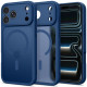 Matinis mėlynas dėklas Apple iPhone 17 Pro / 18 Pro telefonui "Tech-Protect BasicMag Magsafe"