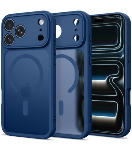Matinis mėlynas dėklas Apple iPhone 17 Pro / 18 Pro telefonui "Tech-Protect BasicMag Magsafe"