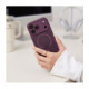 Matinis Bordo (Dark Cherry) dėklas Apple iPhone 17 Pro Max / 18 Pro Max telefonui "Tech-Protect BasicMag Magsafe"