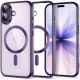 Levandos spalvos / skaidrus dėklas Apple iPhone 17 telefonui "Tech-Protect MagFlex Magsafe"