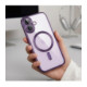 Levandos spalvos / skaidrus dėklas Apple iPhone 17 telefonui "Tech-Protect MagFlex Magsafe"