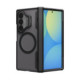 Juodas dėklas Samsung Galaxy Z Fold 8 Ultra telefonui "Spigen Optik Armor Pro Magsafe"