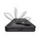 Juodas dėklas Samsung Galaxy Z Fold 8 Ultra telefonui "Spigen Optik Armor Pro Magsafe"