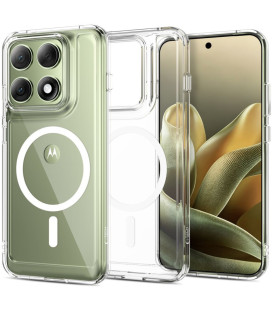 Skaidrus dėklas Motorola Edge 70 Pro 5G telefonui "Tech-Protect Flexair Hybrid Magsafe"