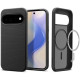 Matinis juodas dėklas Google Pixel 11 telefonui "Spigen Liquid Air MAG Magsafe"