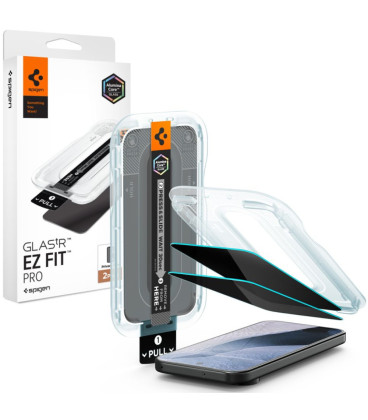 (Privacy) Apsauginis grūdintas stiklas Google Pixel 10 / 11 "Spigen Glas.TR EZ Fit Pro AC HD 2-Pack"