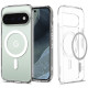 Skaidrus (Baltas) dėklas Google Pixel 11 Pro telefonui "Spigen Ultra Hybrid Magsafe"