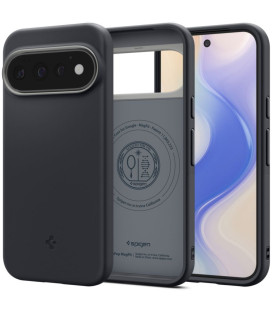 Juodas dėklas Google Pixel 11 Pro telefonui "Spigen Nano Pop MAG Magsafe"