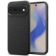 Matinis juodas dėklas Google Pixel 11 Pro XL telefonui "Spigen Liquid Air"