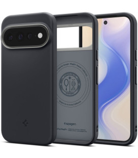 Juodas dėklas Google Pixel 11 Pro XL telefonui "Spigen Nano Pop MAG Magsafe"