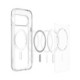 Skaidrus (Baltas) dėklas Google Pixel 11 Pro XL telefonui "Spigen Ultra Hybrid Magsafe"