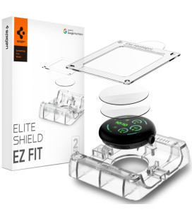 Ekrano apsauga Google Pixel Watch 3 / 4 / 5 (45 mm) laikrodžiui "Spigen Elite Shield EZ Fit 2-Pack"