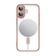 Rausvai auksinės spalvos dėklas Apple iPhone 17 telefonui "Tech-Protect MagFlex Magsafe"