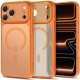 Oranžinis dėklas Apple iPhone 17 Pro Max / 18 Pro Max telefonui "Tech-Protect MagPrime Magsafe CC"