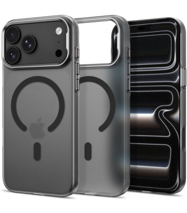 Matinis juodas dėklas Apple iPhone 17 Pro / 18 Pro telefonui "Tech-Protect MagZero Magsafe"