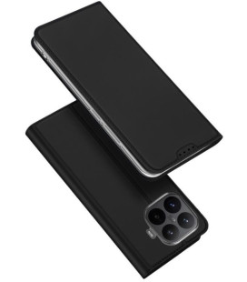 Juodas atverčiamas dėklas Xiaomi 17T Pro telefonui "Dux Ducis Skin Pro"