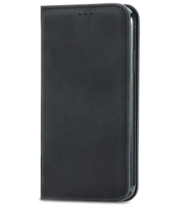Juodas atverčiamas dėklas Xiaomi 17T telefonui "Business Style"