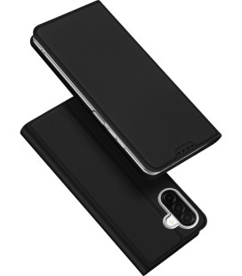 Juodas atverčiamas dėklas Samsung Galaxy A27 5G telefonui "Dux Ducis Skin Pro"