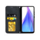 Juodas atverčiamas dėklas Xiaomi Poco X8 Pro telefonui "Business Style"