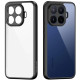 Juodas / skaidrus dėklas Xiaomi 17T Pro telefonui "Dux Ducis Aimo"