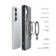 Juodas dėklas Samsung Galaxy S26 Plus telefonui "Dux Ducis Yind Magnetic Stand"
