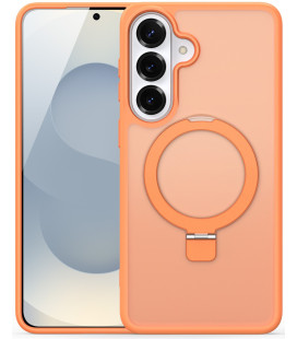 Oranžinis dėklas Samsung Galaxy S26 Plus telefonui "Dux Ducis Yind Magnetic Stand"