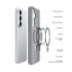 Pilkas dėklas Samsung Galaxy S26 Plus telefonui "Dux Ducis Yind Magnetic Stand"