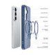 Mėlynas dėklas Samsung Galaxy S26 Plus telefonui "Dux Ducis Yind Magnetic Stand"