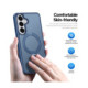 Mėlynas dėklas Samsung Galaxy S26 Plus telefonui "Dux Ducis Yind Magnetic Stand"