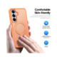 Oranžinis dėklas Samsung Galaxy S26 Plus telefonui "Dux Ducis Yind Magnetic Stand"