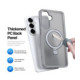 Pilkas dėklas Samsung Galaxy S26 Plus telefonui "Dux Ducis Yind Magnetic Stand"