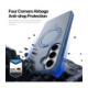 Mėlynas dėklas Samsung Galaxy S26 Plus telefonui "Dux Ducis Yind Magnetic Stand"